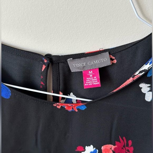 Black Floral Blouse - Picture 3 of 3